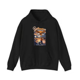 Yellowstone National Park Vibrant Sunset Over A Tranquil Lake Hoodie
