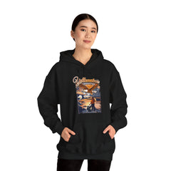 Yellowstone National Park Vibrant Sunset Over A Tranquil Lake Hoodie