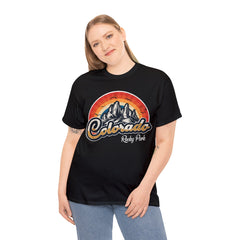 Colorado Rocky Mountain Retro Vintage Nature T-Shirt