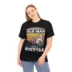 Never Underestimate An Old Man With a Dirt Bike T-Shirt