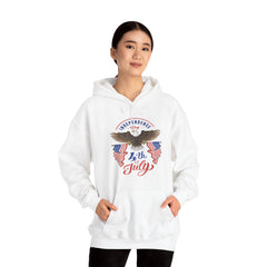 USA Fireworks 4th Of July Flag America Patriotic Hoodie