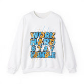 Motivational Inspirational Best Gift Work Harder Crewneck Sweatshirt