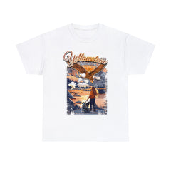 Yellowstone National Park Vibrant Sunset Over a Tranquil Lake T-Shirt