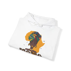Mama Africa Map & Face Funny Top Hoodie