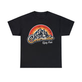 Colorado Rocky Mountain Retro Vintage Nature T-Shirt