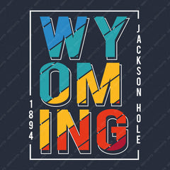 Best Vintage Wyoming Decal Jackson Hole Crewneck Sweatshirt