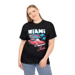 Florida Miami Beach Sun Palm Tree Souvenir T-Shirt