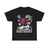 Dentist wish you Happy Birthday Mom with flowers and glasses T-Shirt