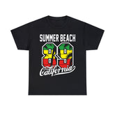 California Beach San Diego Surfing Camping Fans T-Shirt