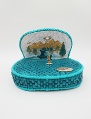 Elegant Handcrafted Handbag with a Unique Accessory for Any Occasions