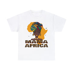 Mama Africa Map & Face Funny Top T-Shirt