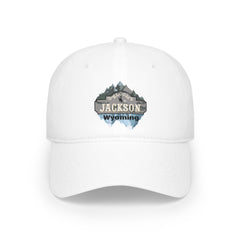 Jackson Hole Wyoming Low Profile Baseball Cap