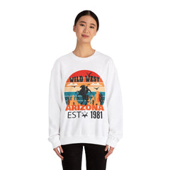 Arizona Wild West  Crewneck Sweatshirt