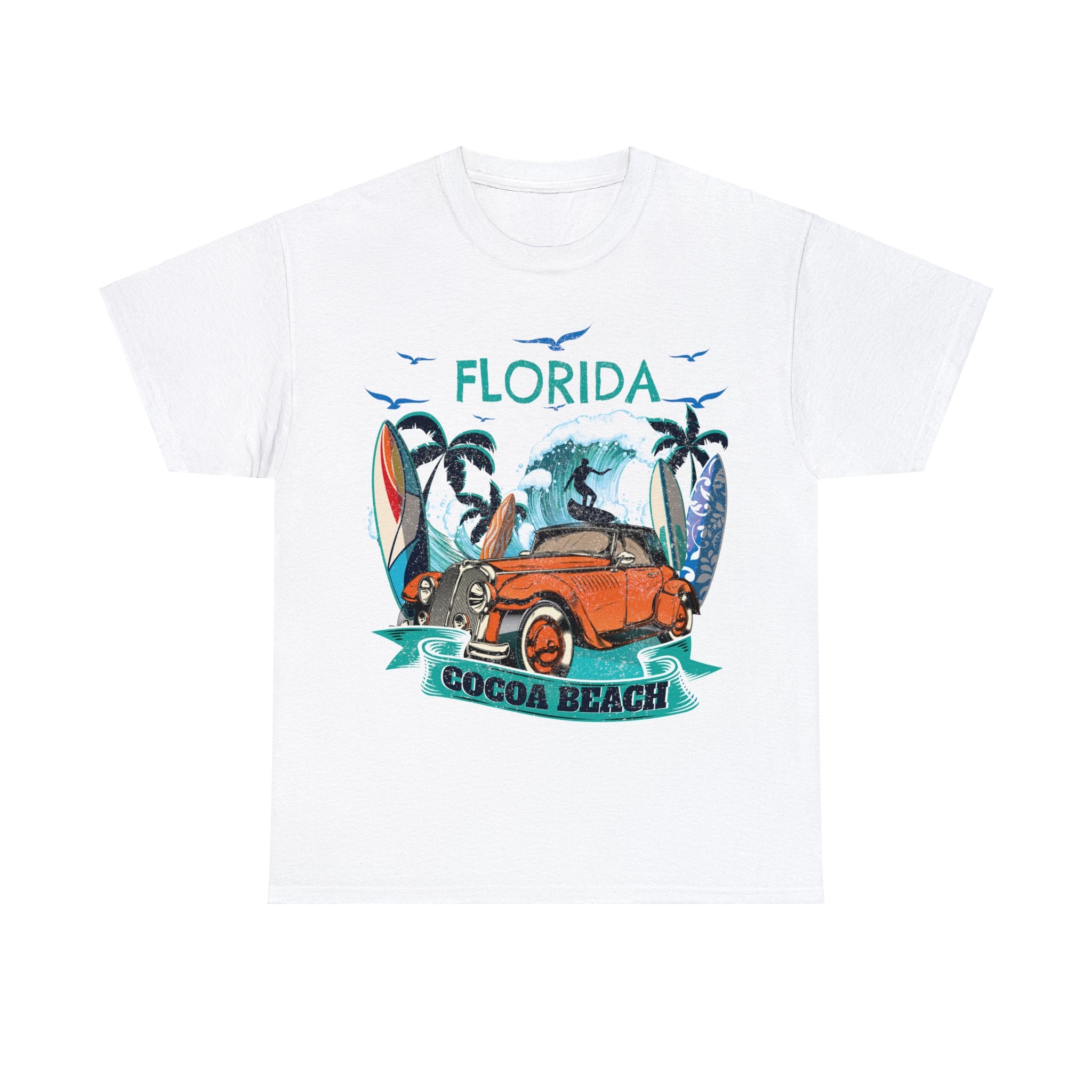 Fun Family Vacation Cocoa Florida Beach Best T-Shirt