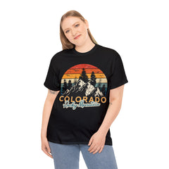 Colorado Rocky Mountain Nature Retro Vintage T-Shirt