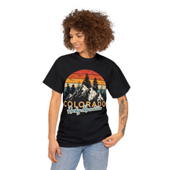 Colorado Rocky Mountain Nature Retro Vintage T-Shirt