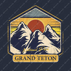 The Jackson Hole Exclusive Wyoming Mountains Lovers Crewneck Sweatshirt