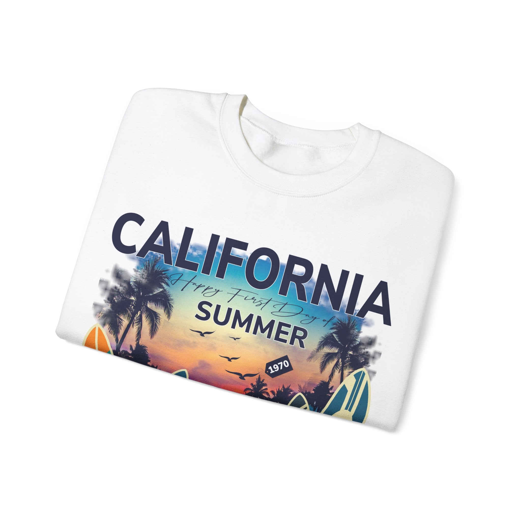 Superluxe California Summer Best Gift For Vacation Crewneck Sweatshirt