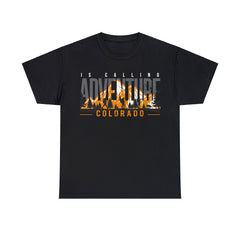 Adventure is calling Colorado Outdoor Mountain T-Shirt