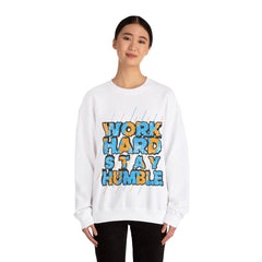 Motivational Inspirational Best Gift Work Harder Crewneck Sweatshirt