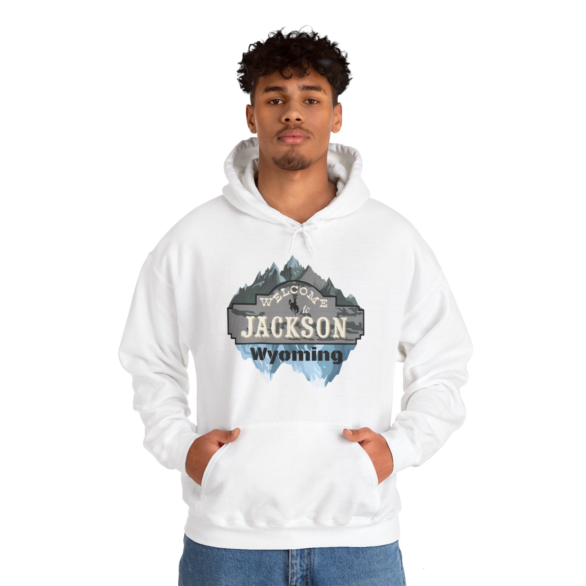 The Jackson Hole Wyoming Snow Lovers Hoodie