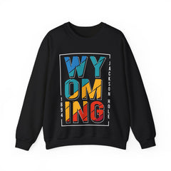 Best Vintage Wyoming Decal Jackson Hole Crewneck Sweatshirt