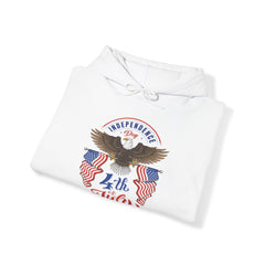USA Fireworks 4th Of July Flag America Patriotic Hoodie