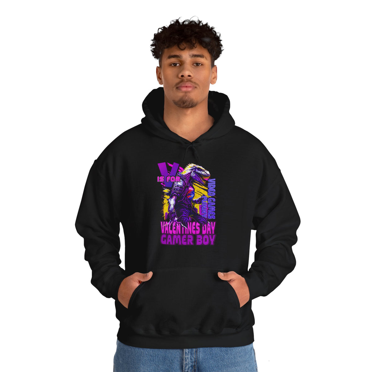 V Is For Valentines: The Fun And Funny Gamer Hoodie