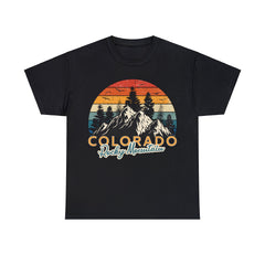 Colorado Rocky Mountain Nature Retro Vintage T-Shirt