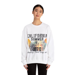 Palm Springs Summer Beach California Crewneck Sweatshirt