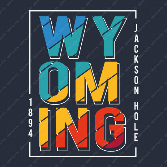 Best Vintage Wyoming Decal Jackson Hole T-Shirt