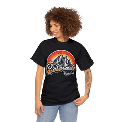 Colorado Rocky Mountain Retro Vintage Nature T-Shirt