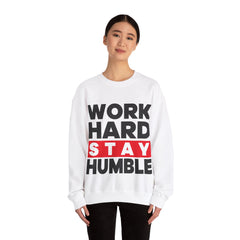 Motivational Inspirational Best Gift Work Harder Crewneck Sweatshirt