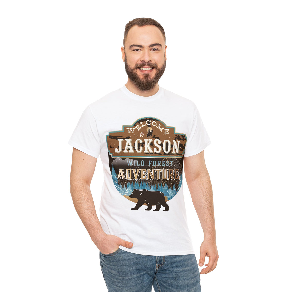 Welcome to Jackson Wyoming Adventure Lovers T-Shirt