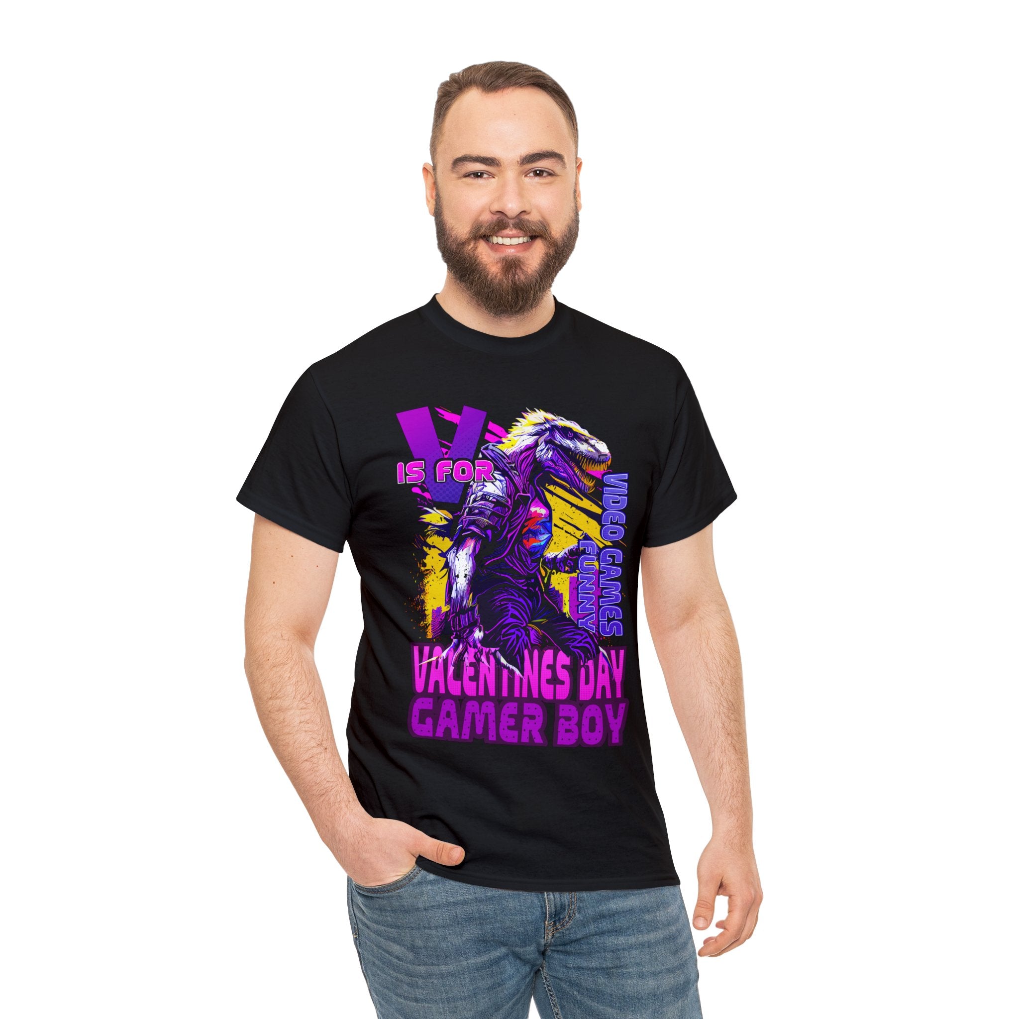 V is for Valentines: The Fun and Funny Gamer T-Shirt