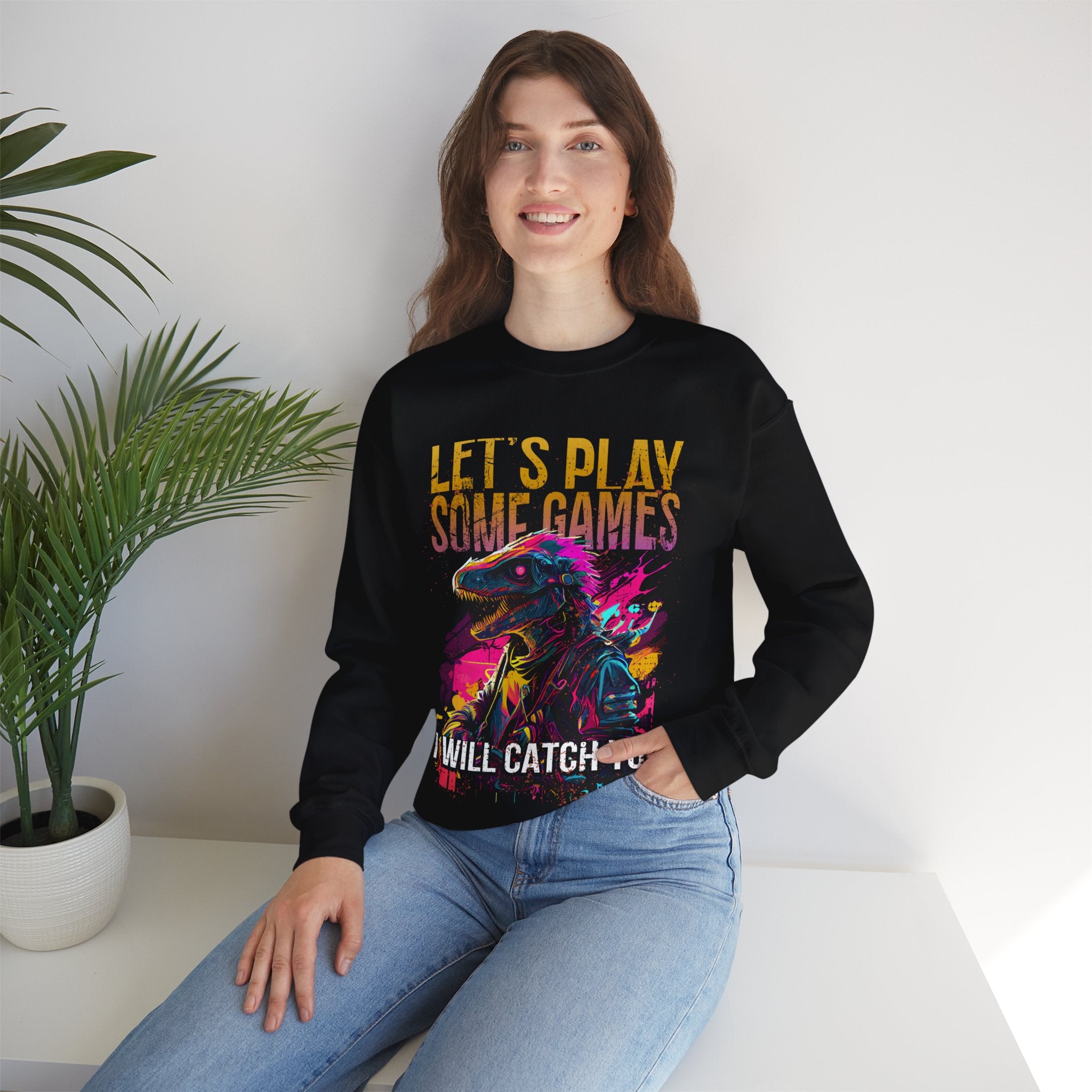 Let's Play The Ultimate Gaming Crewneck Sweatshirt