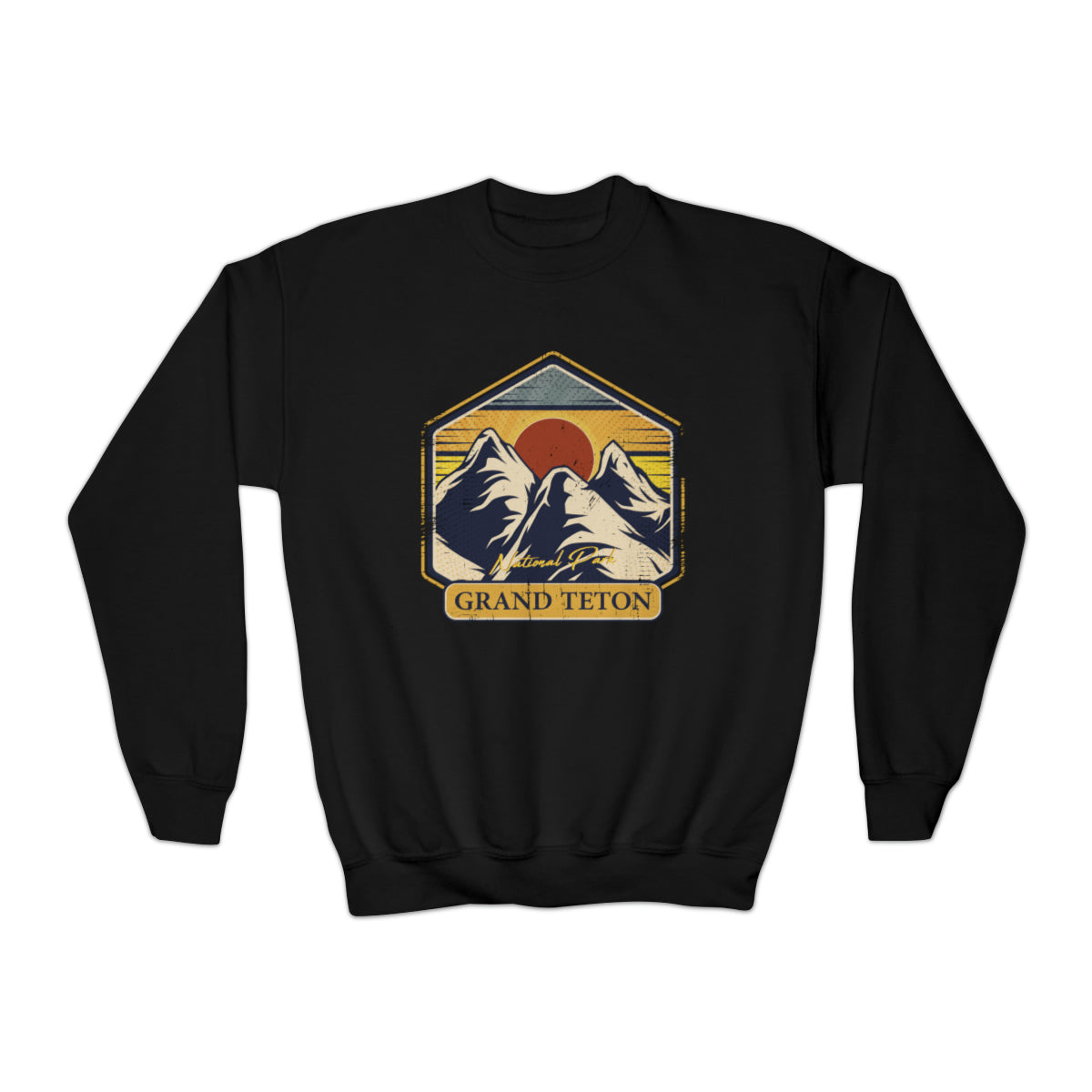 The Jackson Hole Exclusive Wyoming Mountains Lovers Crewneck Sweatshirt