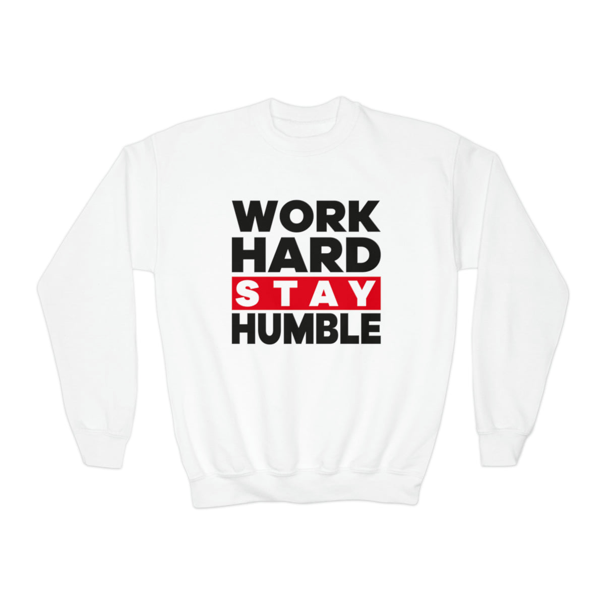 Motivational Inspirational Best Gift Work Harder Crewneck Sweatshirt