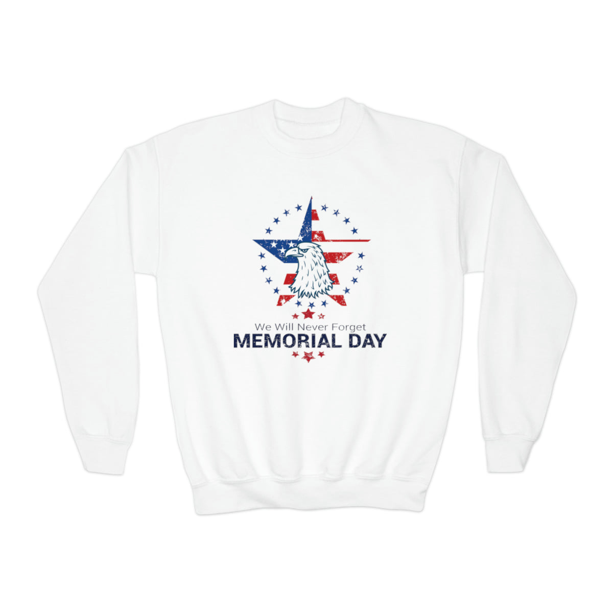 Memorial Day Graphic Crewneck Sweatshirt