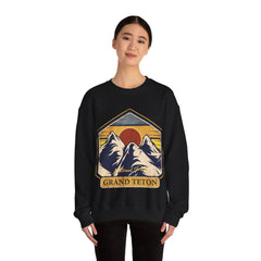 The Jackson Hole Exclusive Wyoming Mountains Lovers Crewneck Sweatshirt