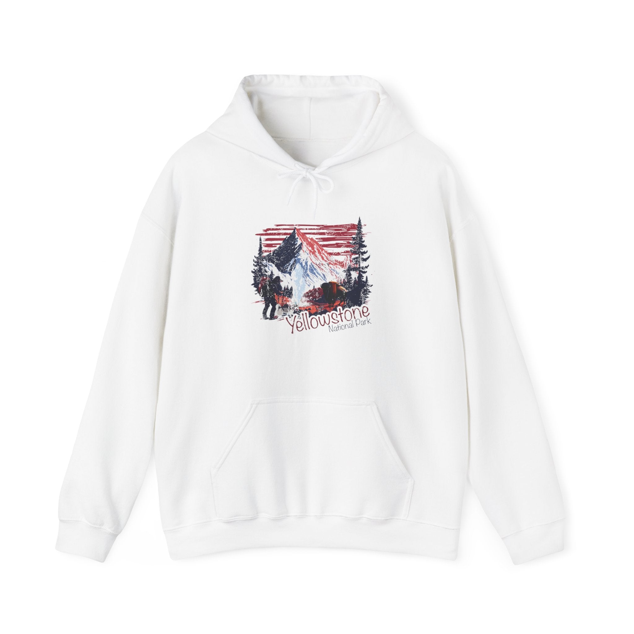 Hike, Camp, And Explore With Yellowstone National Park Hoodie