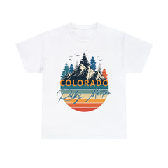 Colorado Retro Vintage Mountains Nature Hiking T-Shirt