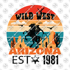 Arizona Wild West Heavy Cotton T-Shirt