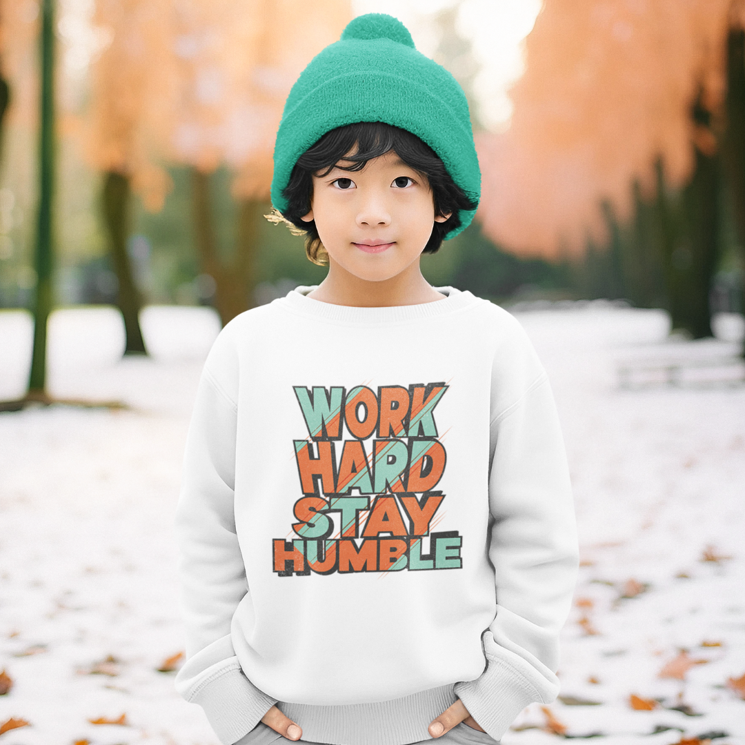 Motivational Inspirational Best Gift Work Harder Crewneck Sweatshirt